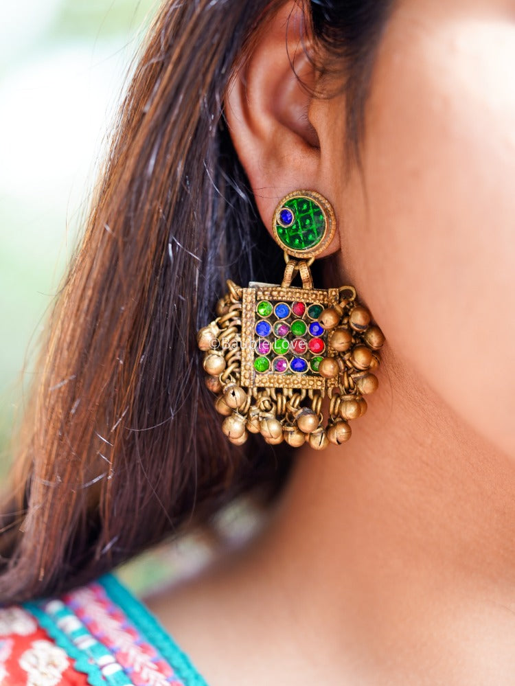 Ayesha Afghan Earrings