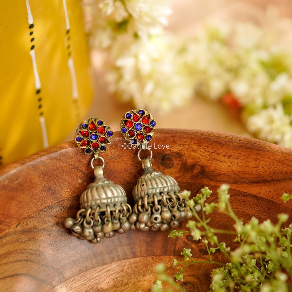Taahira  Afghan Earrings