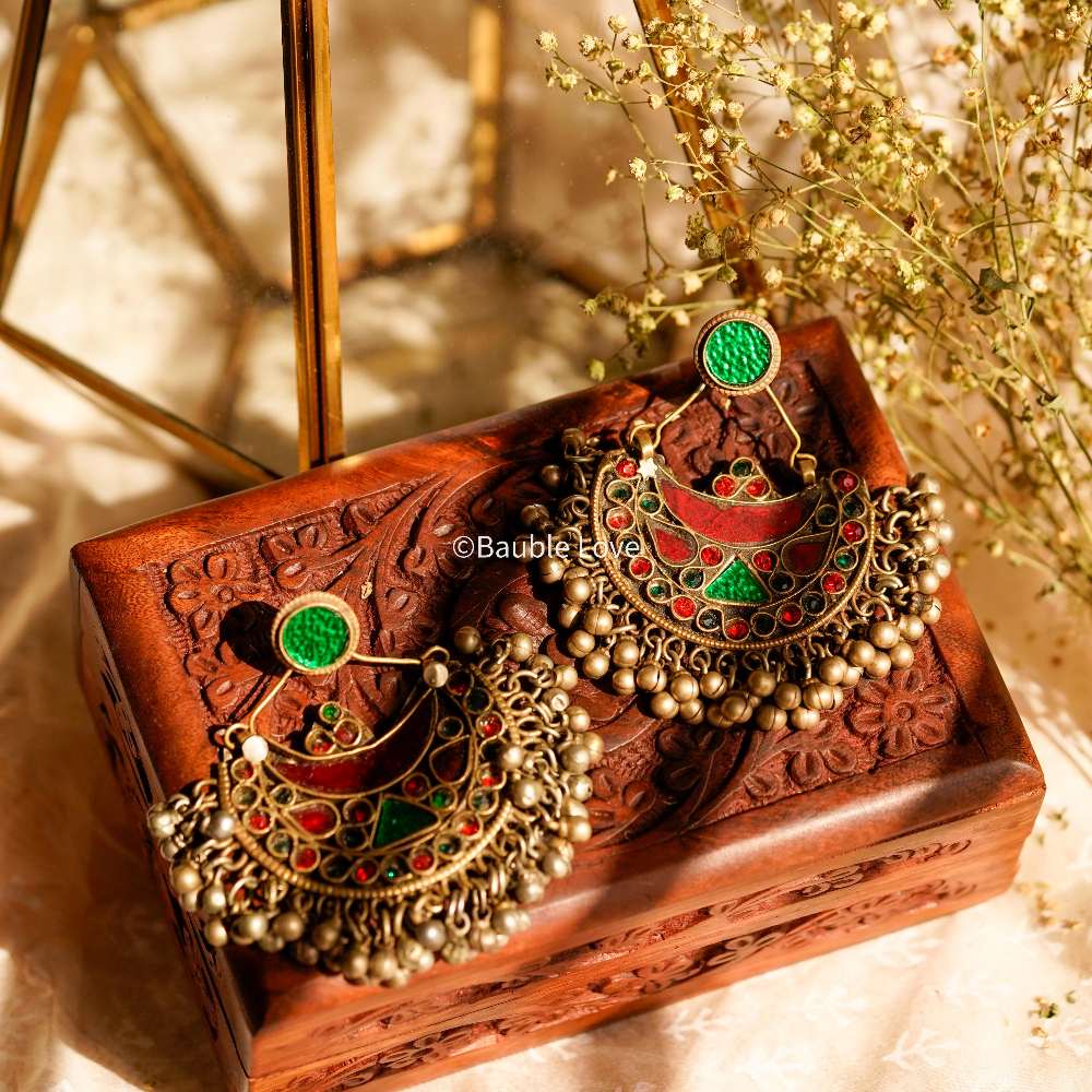 Gehna Afghan Earrings