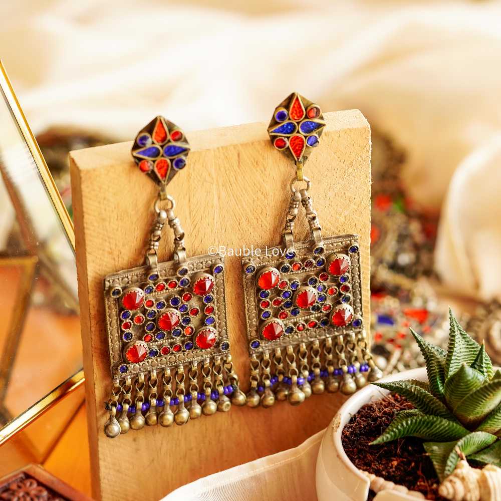 Jaisa Afghan Earrings