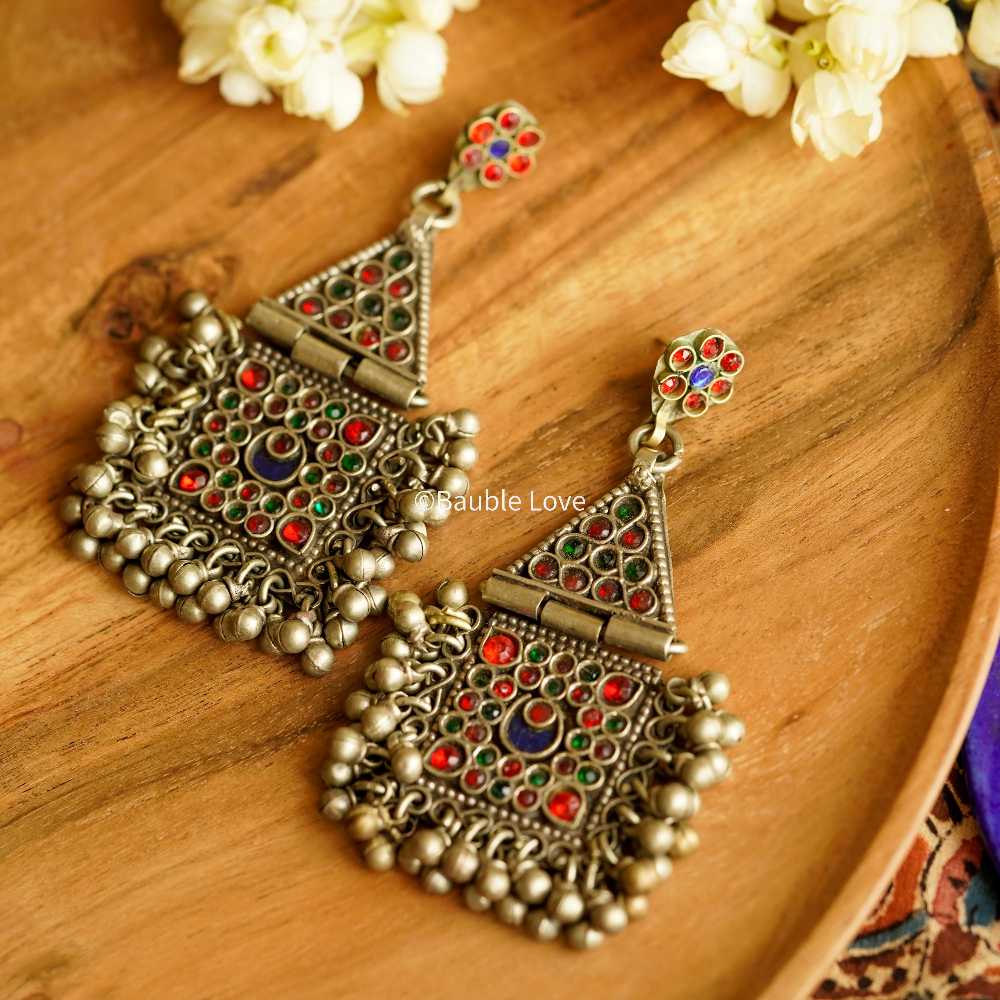 Rohiina Afghan Earrings