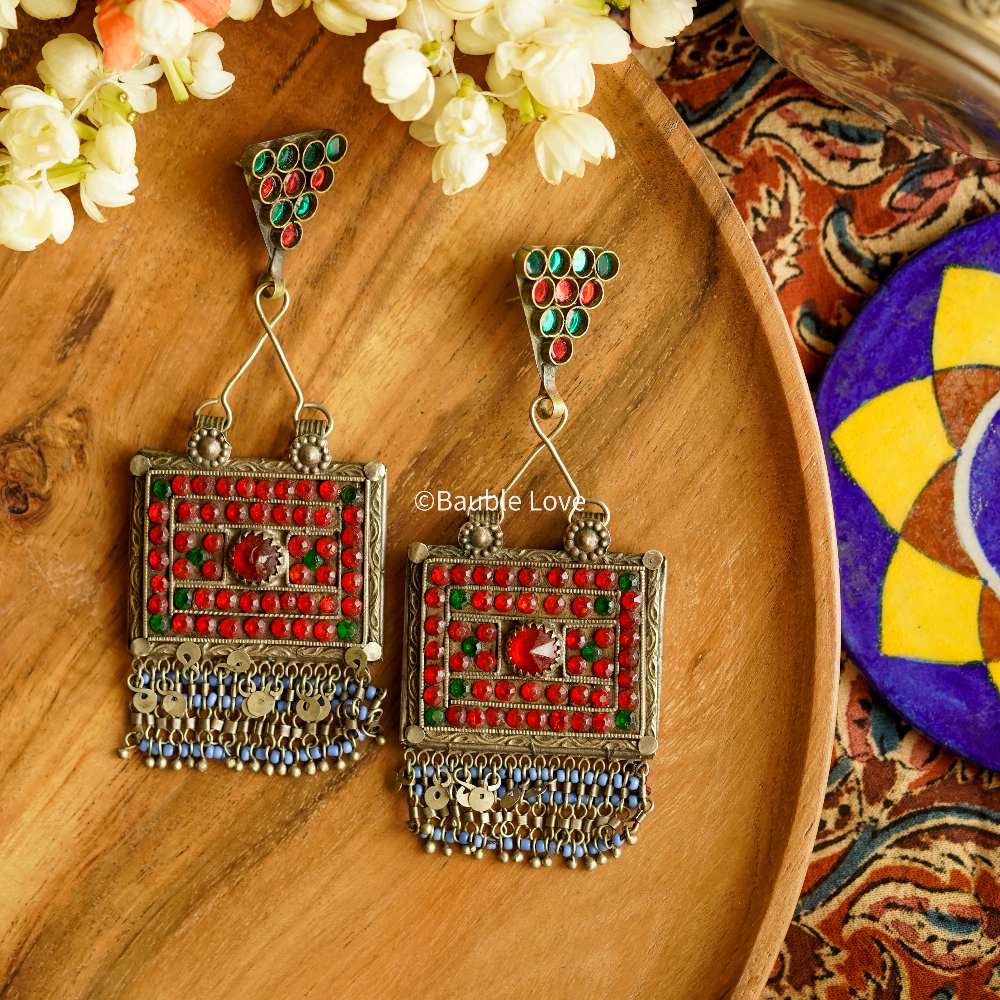 Parikrama Afghan Earrings
