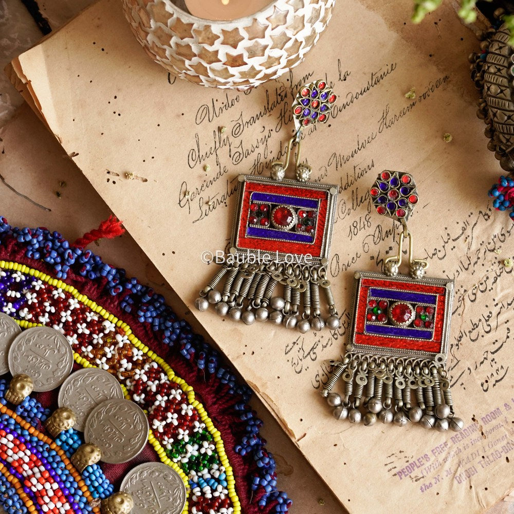 Jashna Afghan Earrings