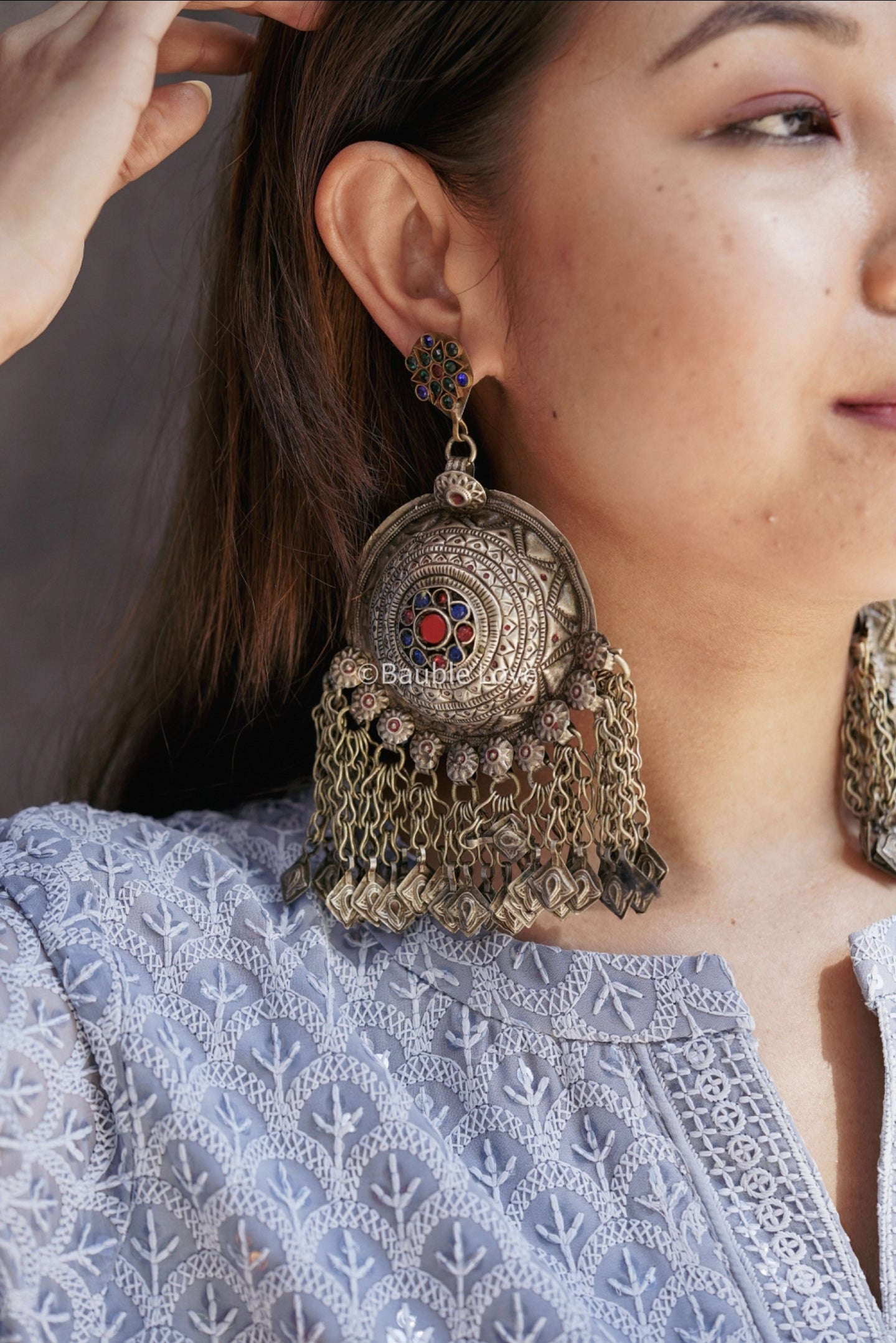 Guldasta Afghan Earrings
