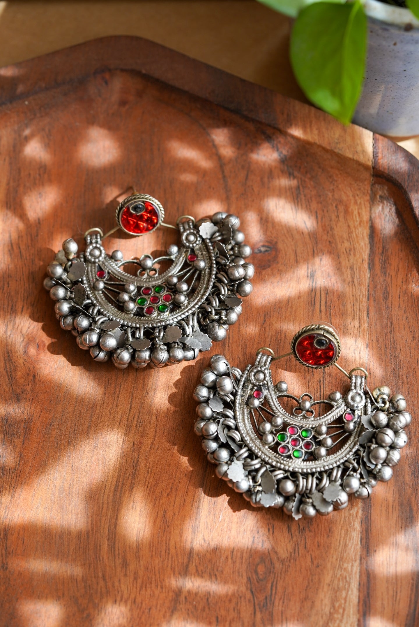 Niyashi Afghan Earrings